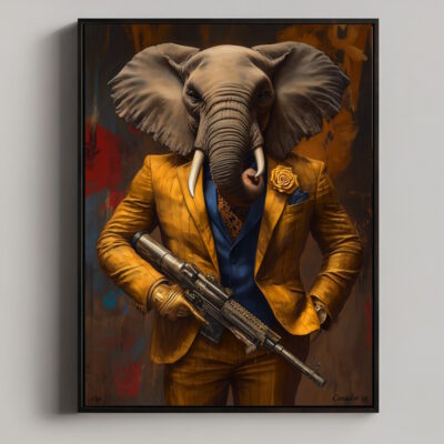 Elephant Big Gun - Fierce Defenders