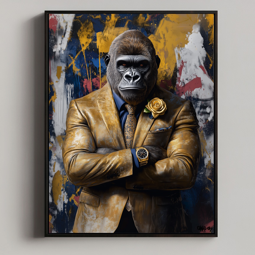 Gorilla - Posed Power