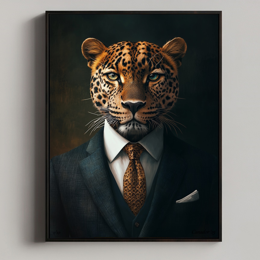 Leopard Dark - Corporate Creatures