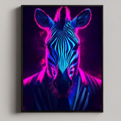 Zebra - Neon Instincts