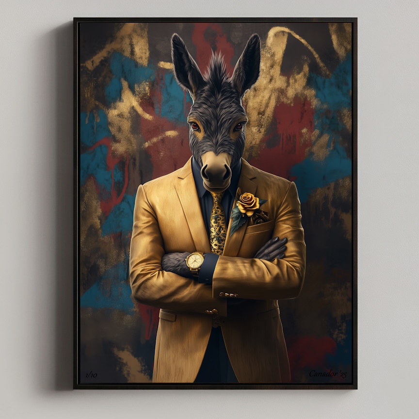 Donkey - Posed Power - Frame